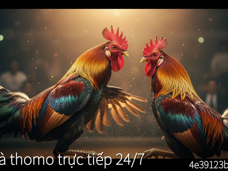 Đá gà Thomo trực tiếp 24/7: Cập nhật kèo thơm mỗi ngày cho sư kê